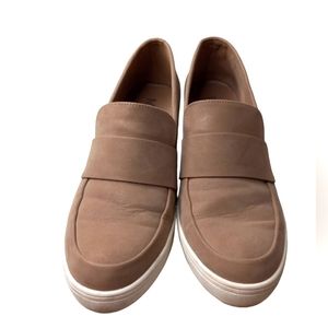 MIA Womens Tan Beige Slip On Slide On Casual Shoe Size 8.5